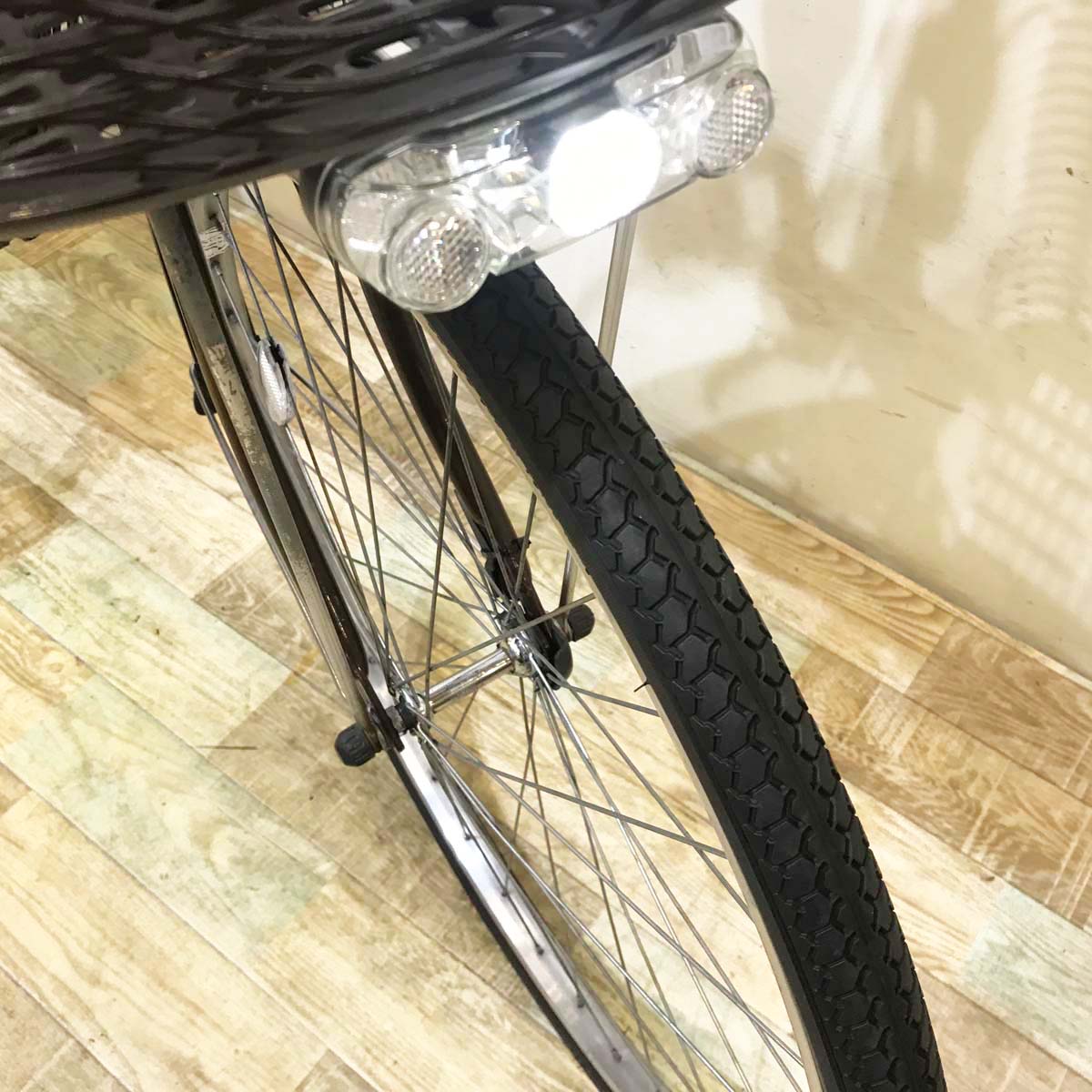 中古電動自転車  ヤマハ PAS Cheer パス チア ブラウン 26インチ KC005