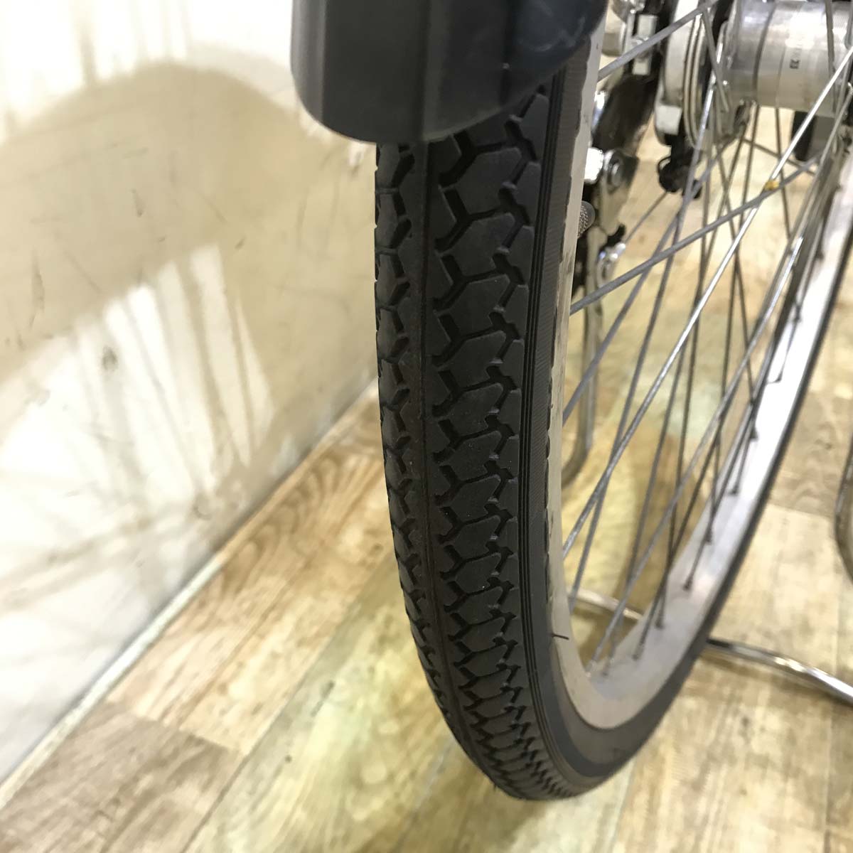 中古電動自転車  ヤマハ PAS Cheer パス チア ブラウン 26インチ KC005