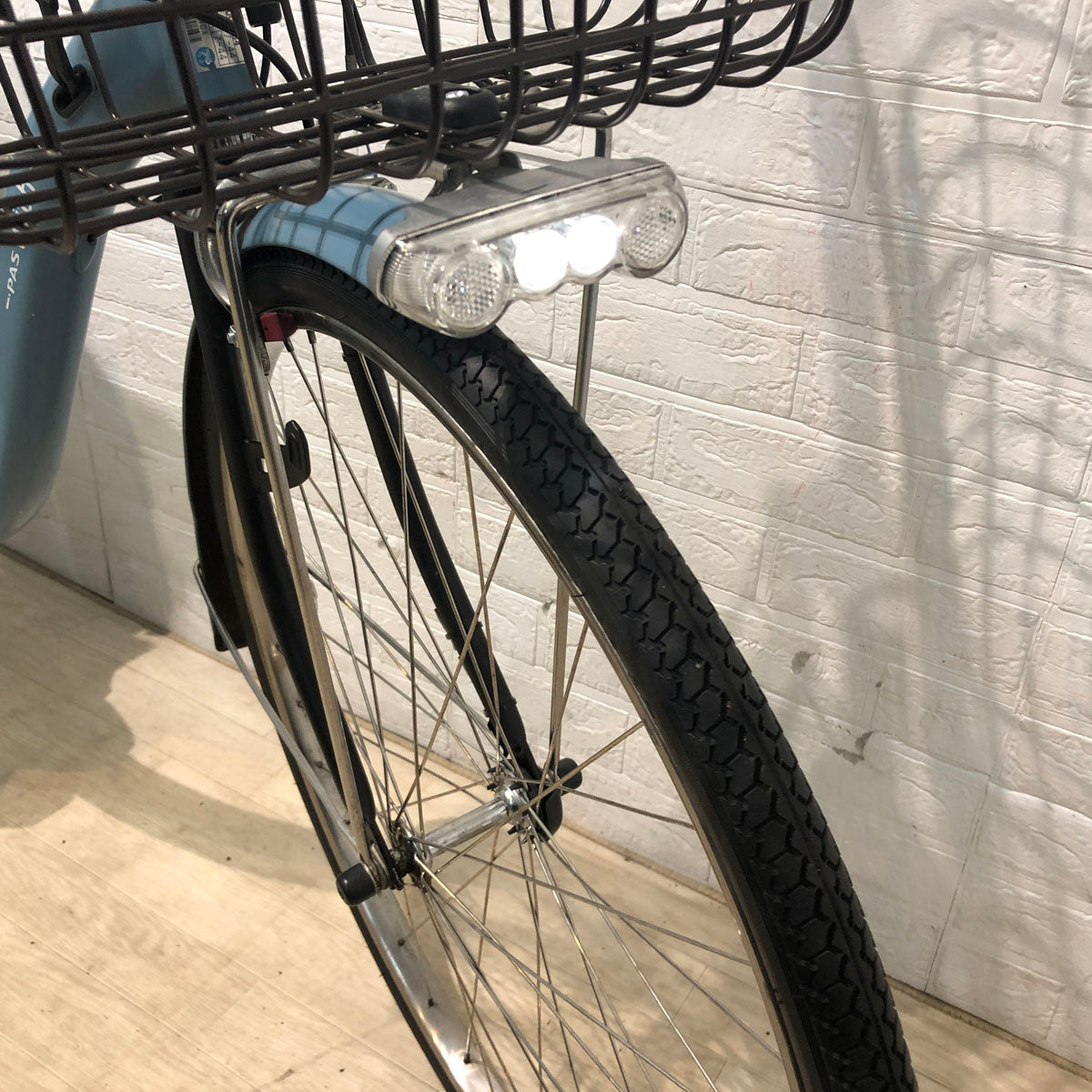 電動自転車 ヤマハ PAS With DX パス ウィズ DX ブルー 26インチ YV120 【中古車】 