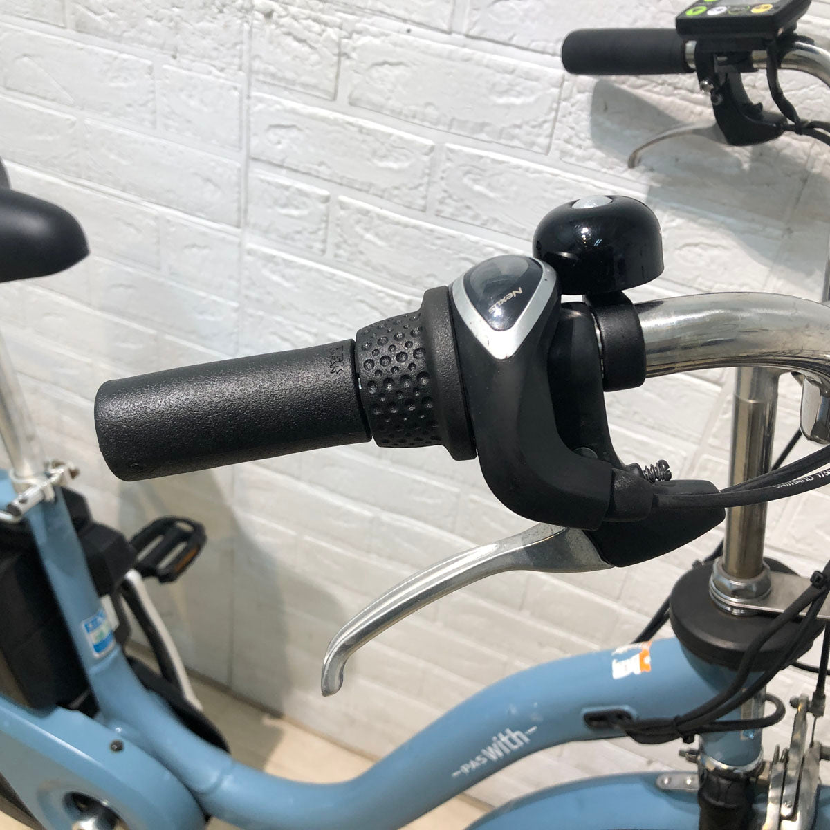 電動自転車 ヤマハ PAS With DX パス ウィズ DX ブルー 26インチ YV120 【中古車】 