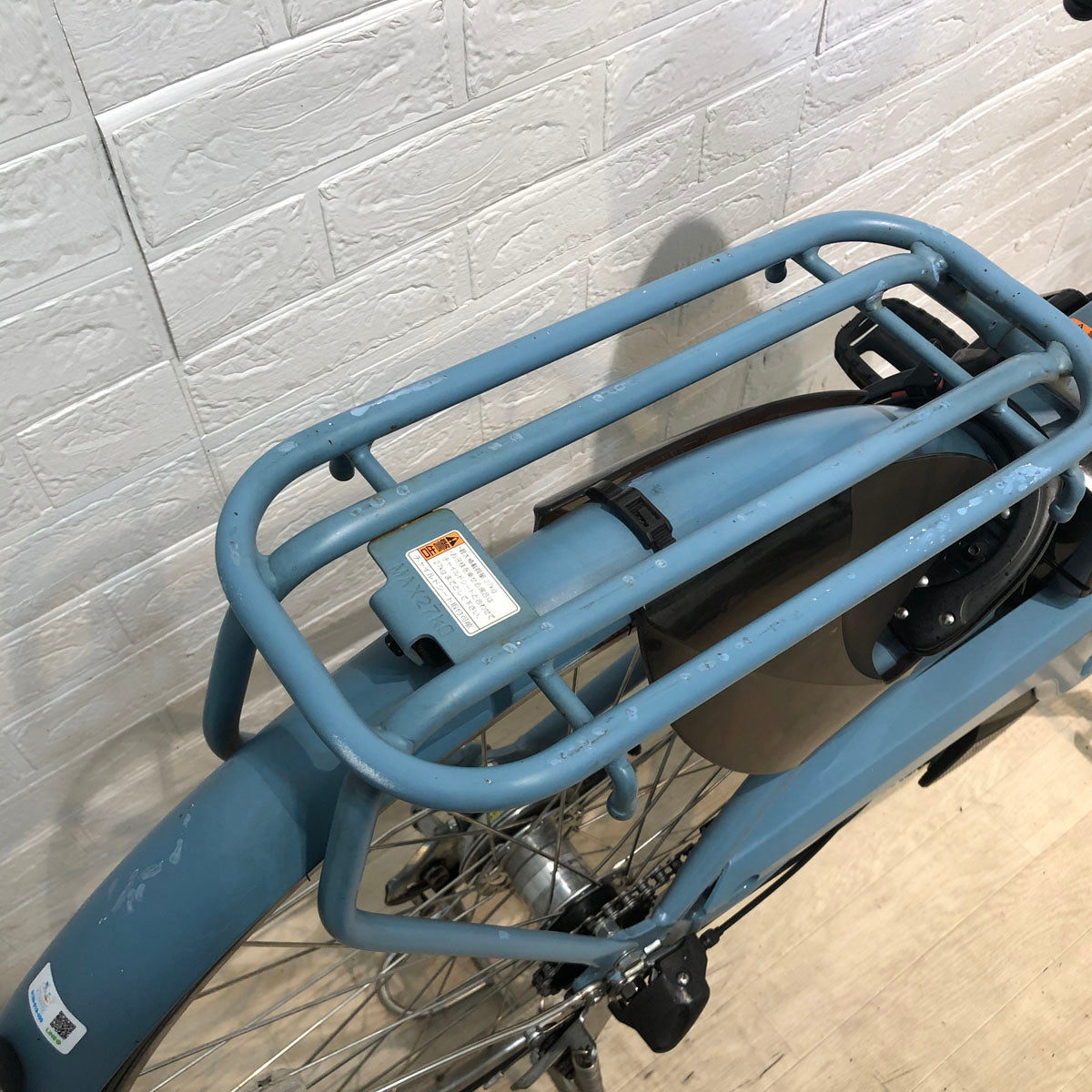 電動自転車 ヤマハ PAS With DX パス ウィズ DX ブルー 26インチ YV120 【中古車】 