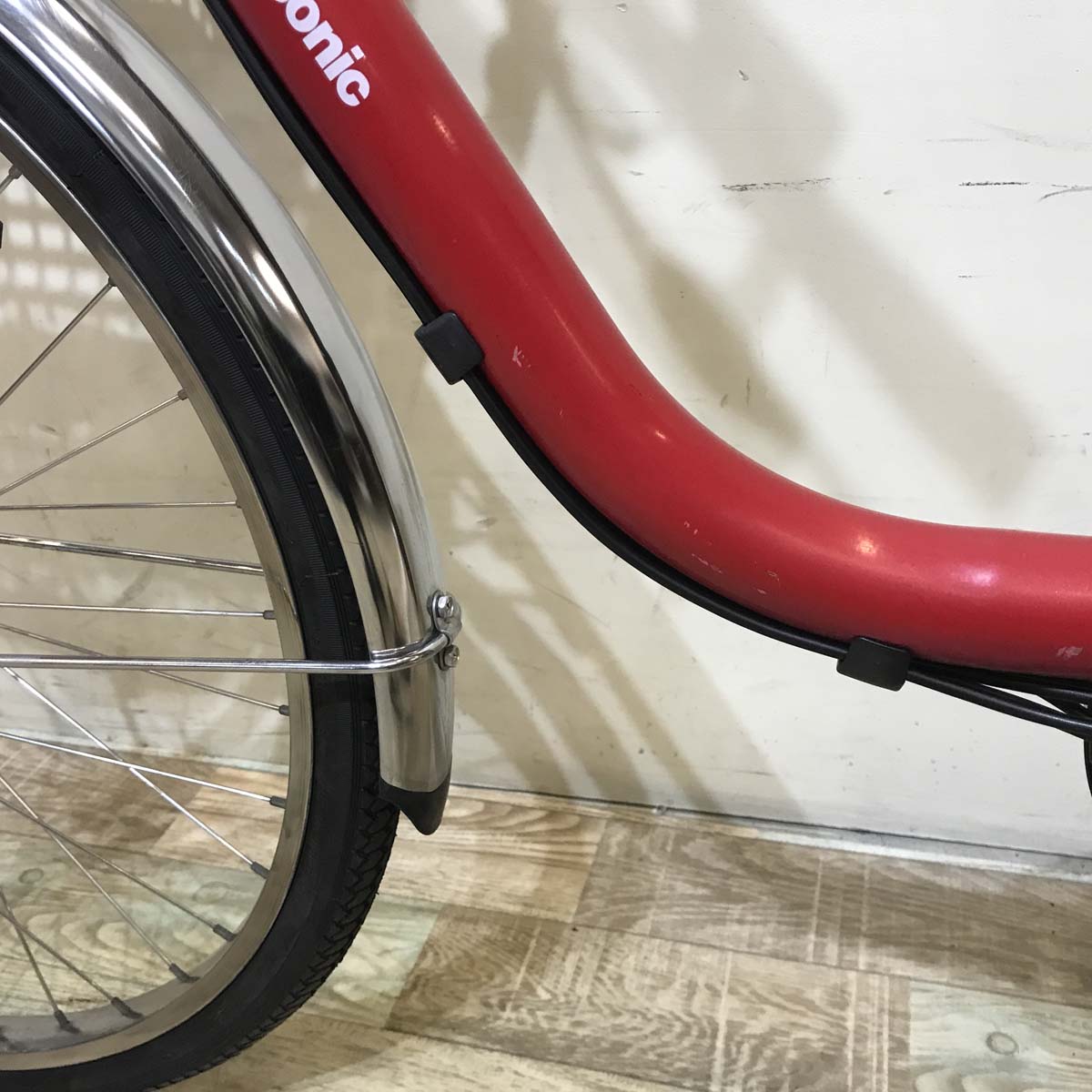 パナソニック ビビ DX レッド 24インチ KT014【中古車】