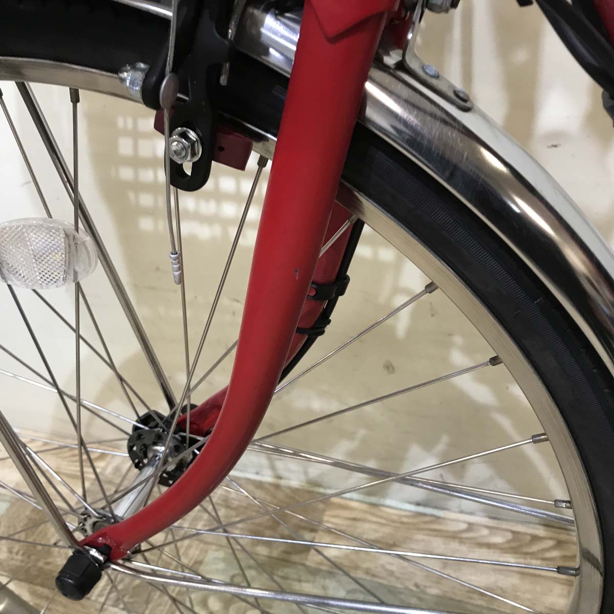 パナソニック ビビ DX レッド 24インチ KT014【中古車】