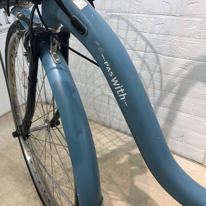 ヤマハ PAS With DX パス ウィズ DX ブルー 26インチ YV120 【中古車】