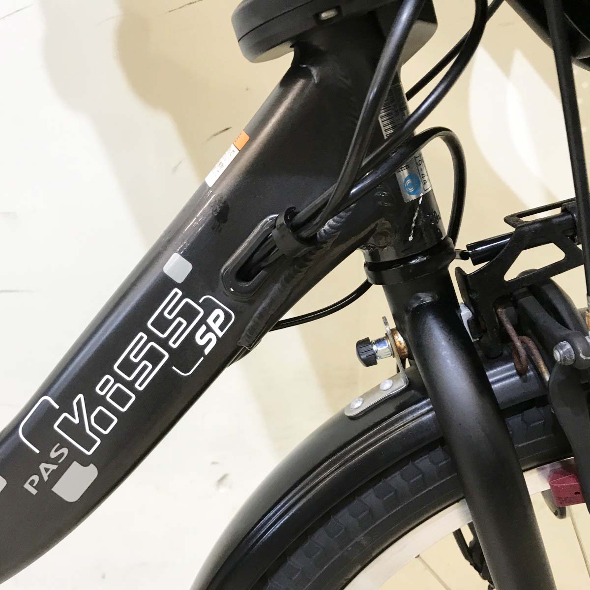 中古電動自転車 ヤマハ PAS キッスミニアンSP ブラック 20インチ KH001