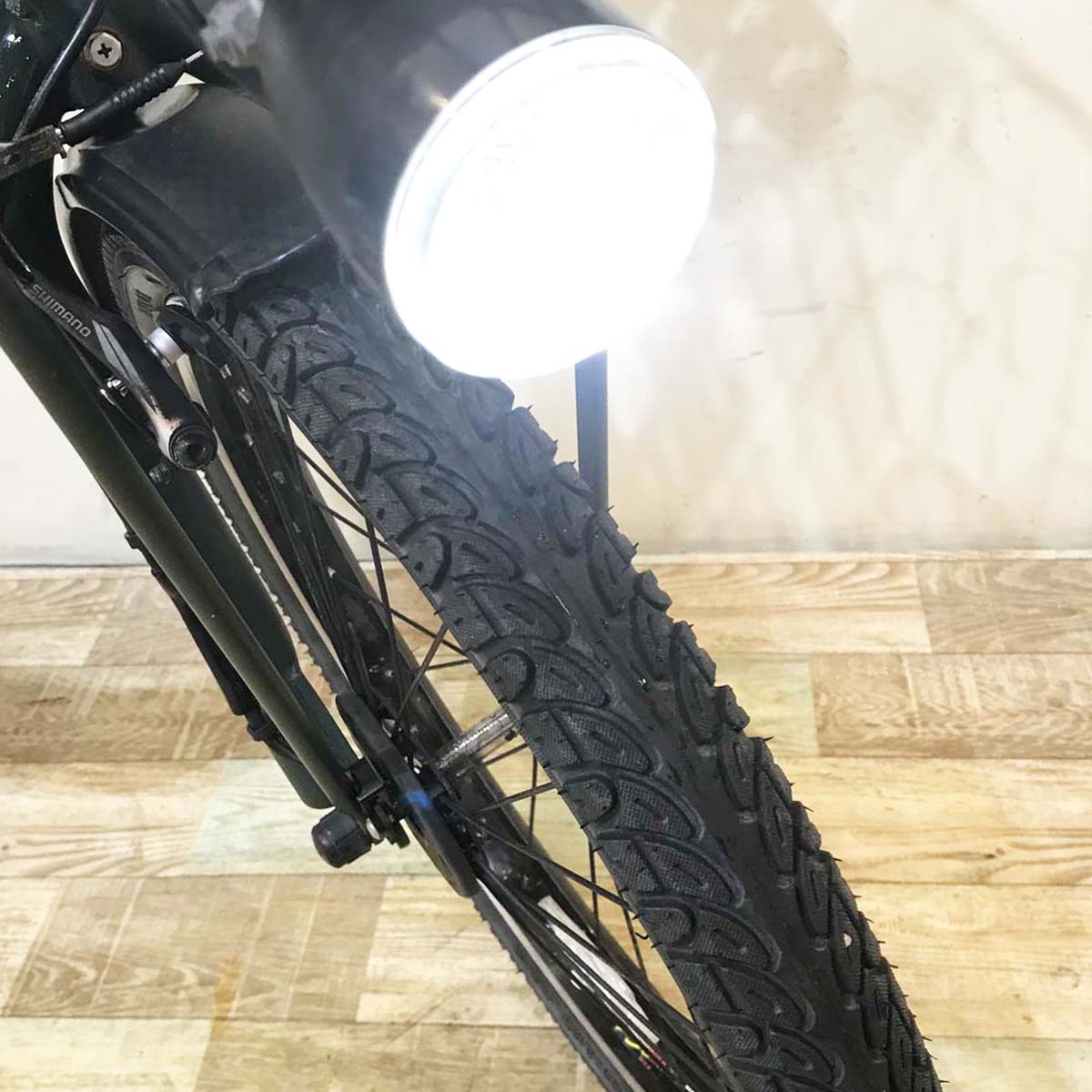 中古電動自転車 パナソニック ギュット アニーズ カーキ 20インチ KC006