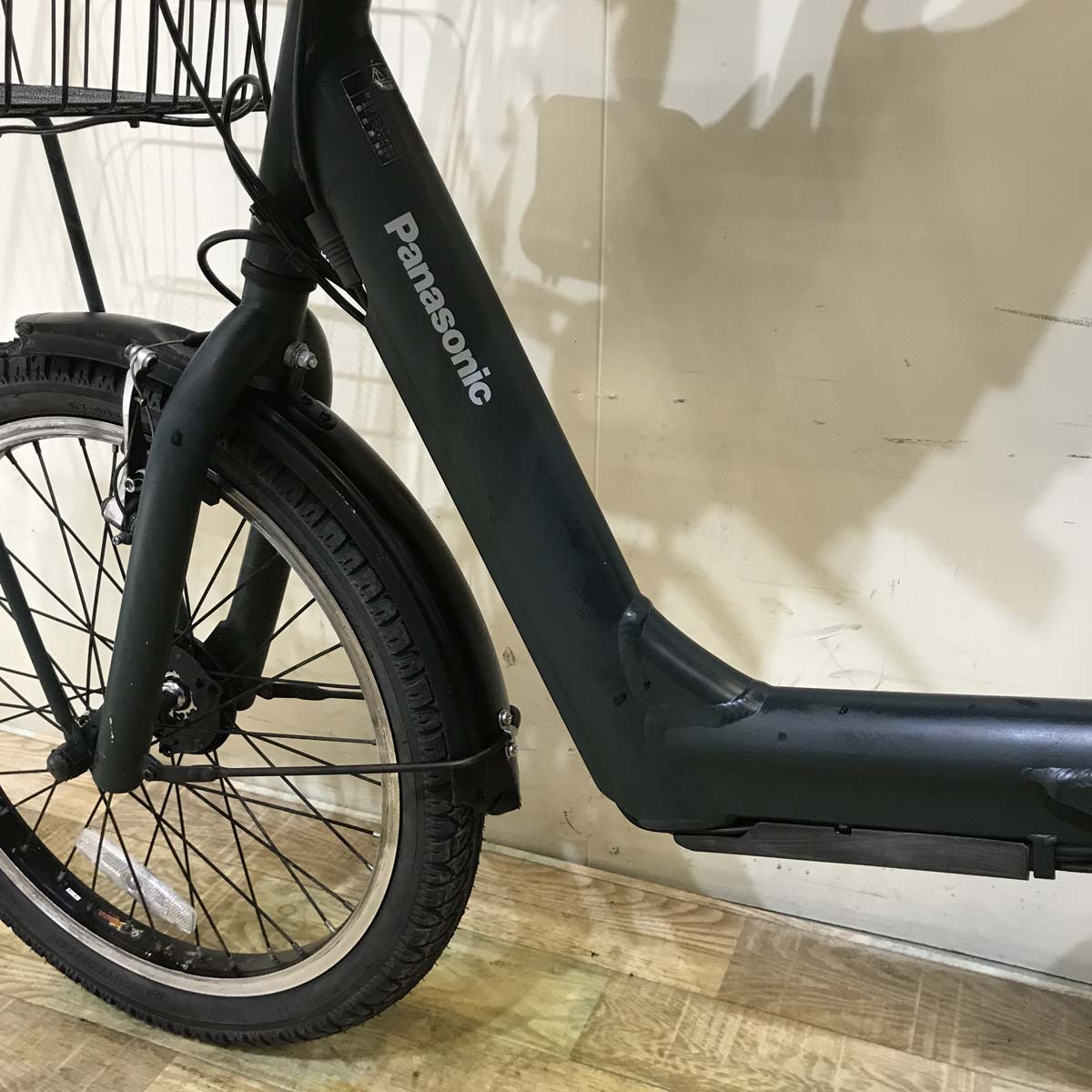 中古電動自転車 パナソニック ギュット アニーズ カーキ 20インチ KC006