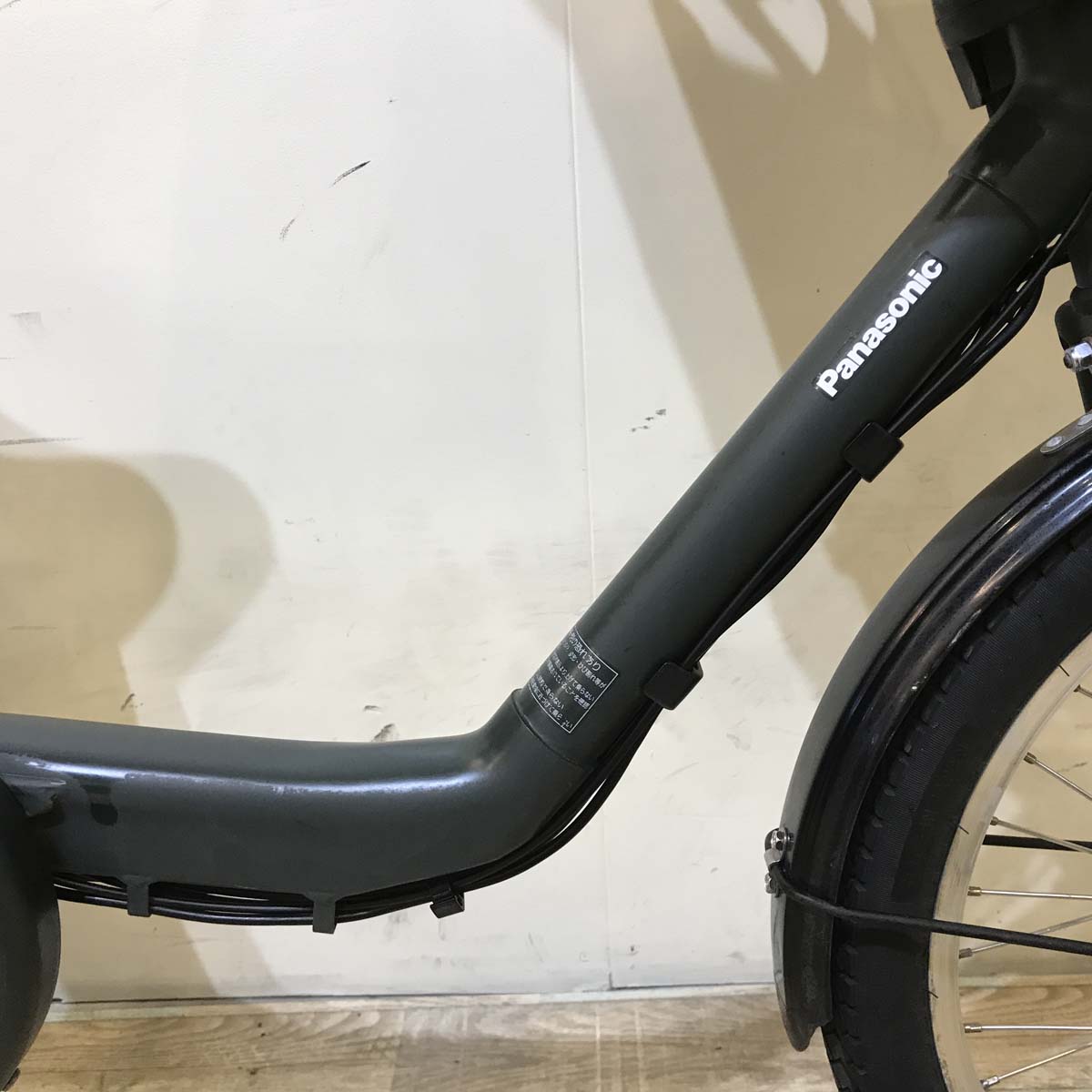 中古電動自転車 パナソニック ギュット ミニ DX カーキ 20インチ KC007