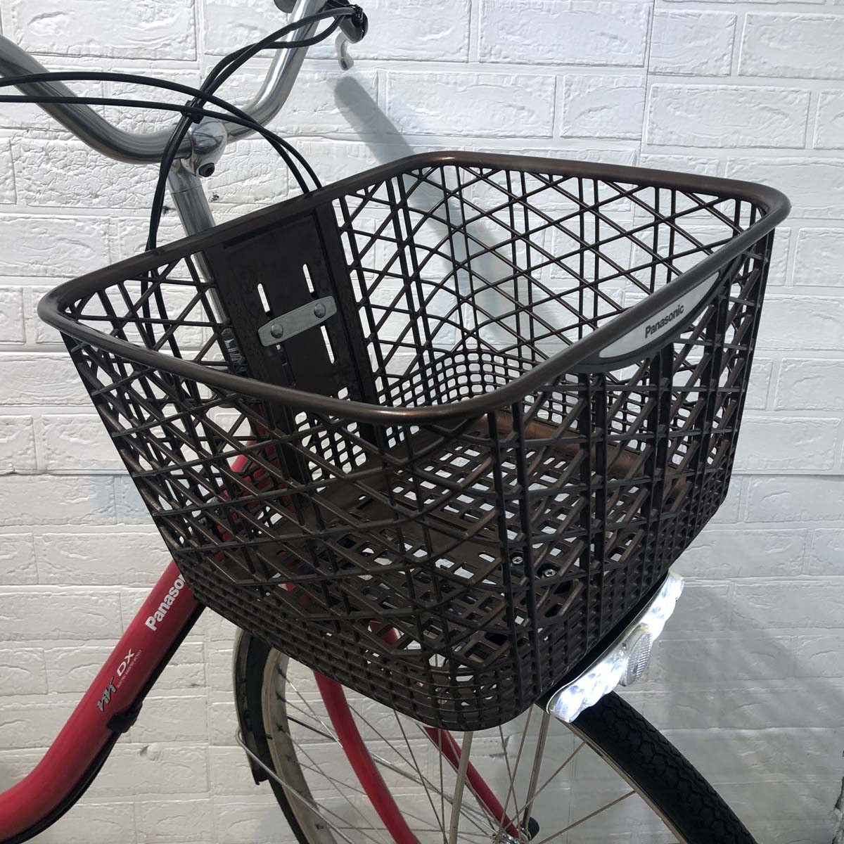 中古電動自転車 パナソニック ビビ DX レッド 26インチ YD048 – e-CHARIty