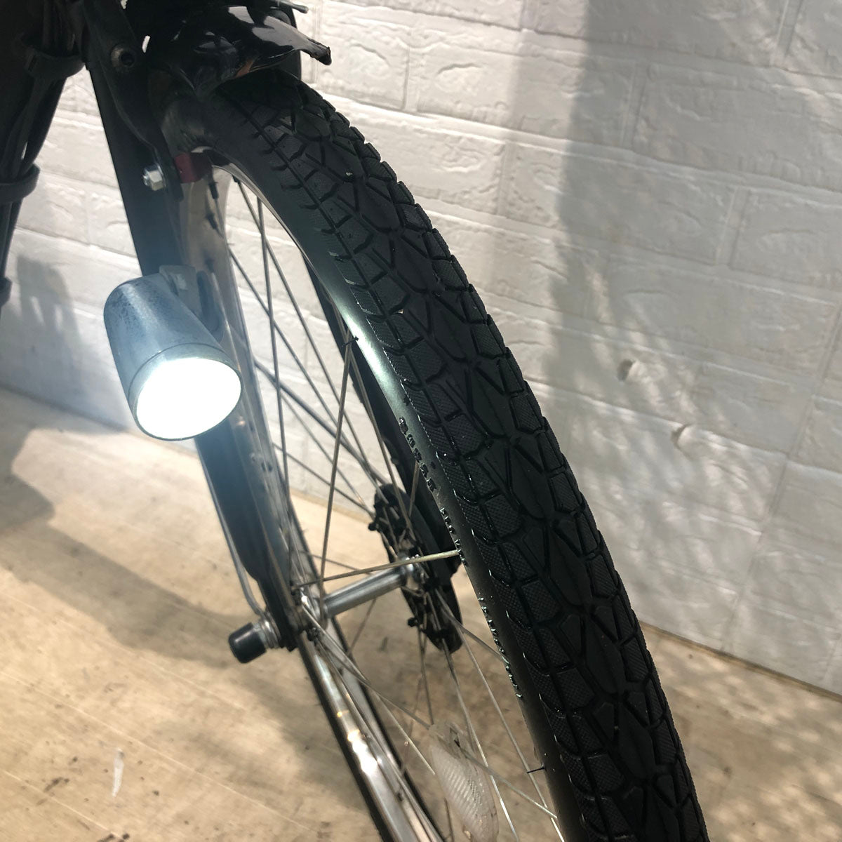ブリヂストン アンジェリーノ e ブラウン 前22×後26インチ YQ105【中古車】