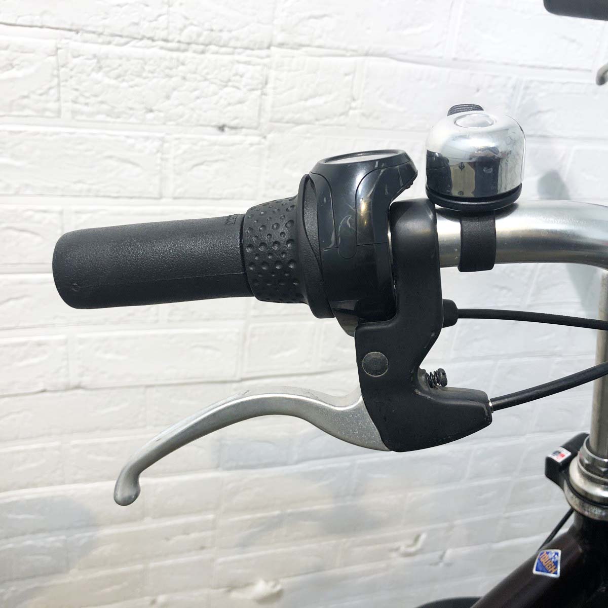 中古電動自転車 ブリヂストン アシスタDX ブラウン 24インチ YI053