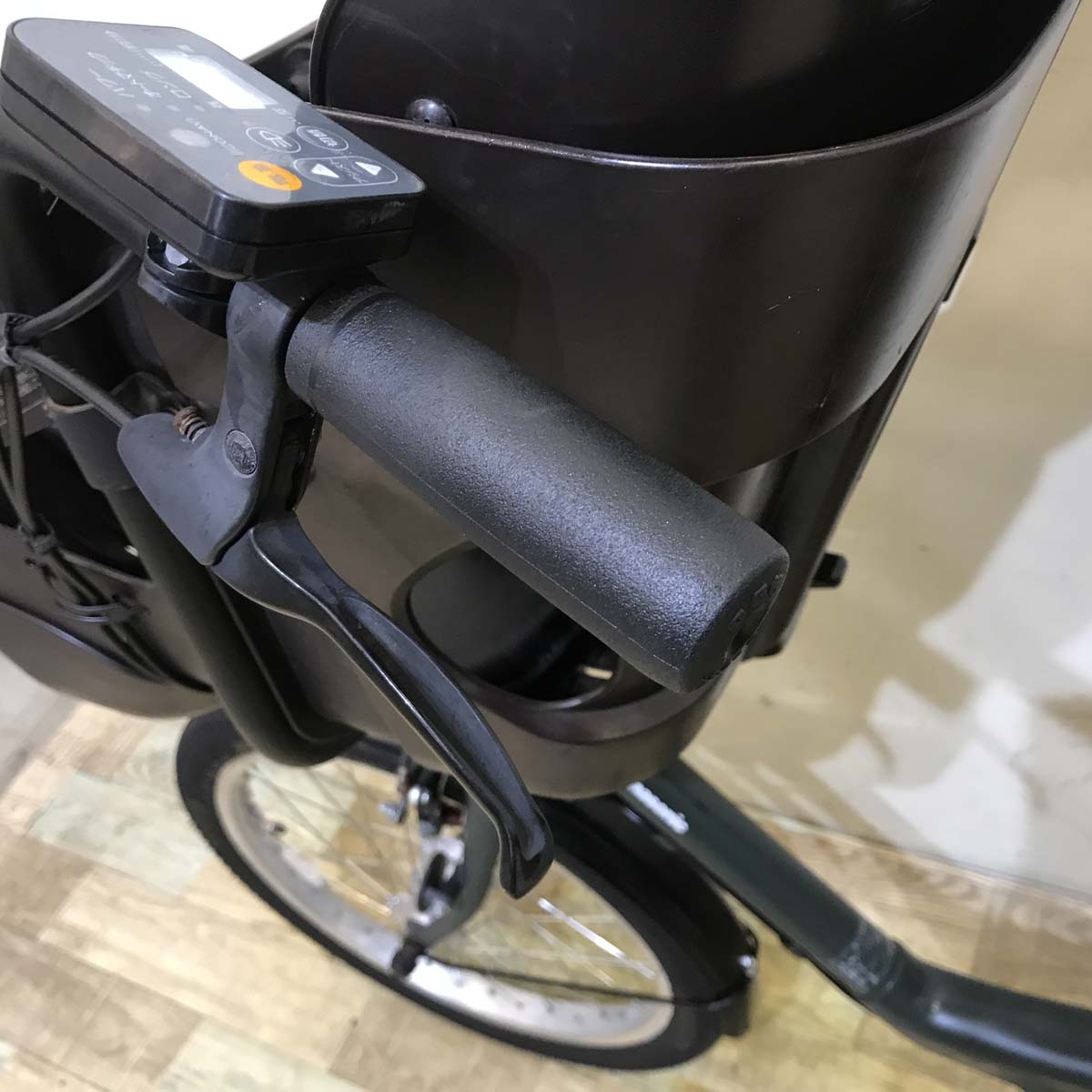 中古電動自転車 パナソニック ギュット ミニ DX カーキ 20インチ KC007