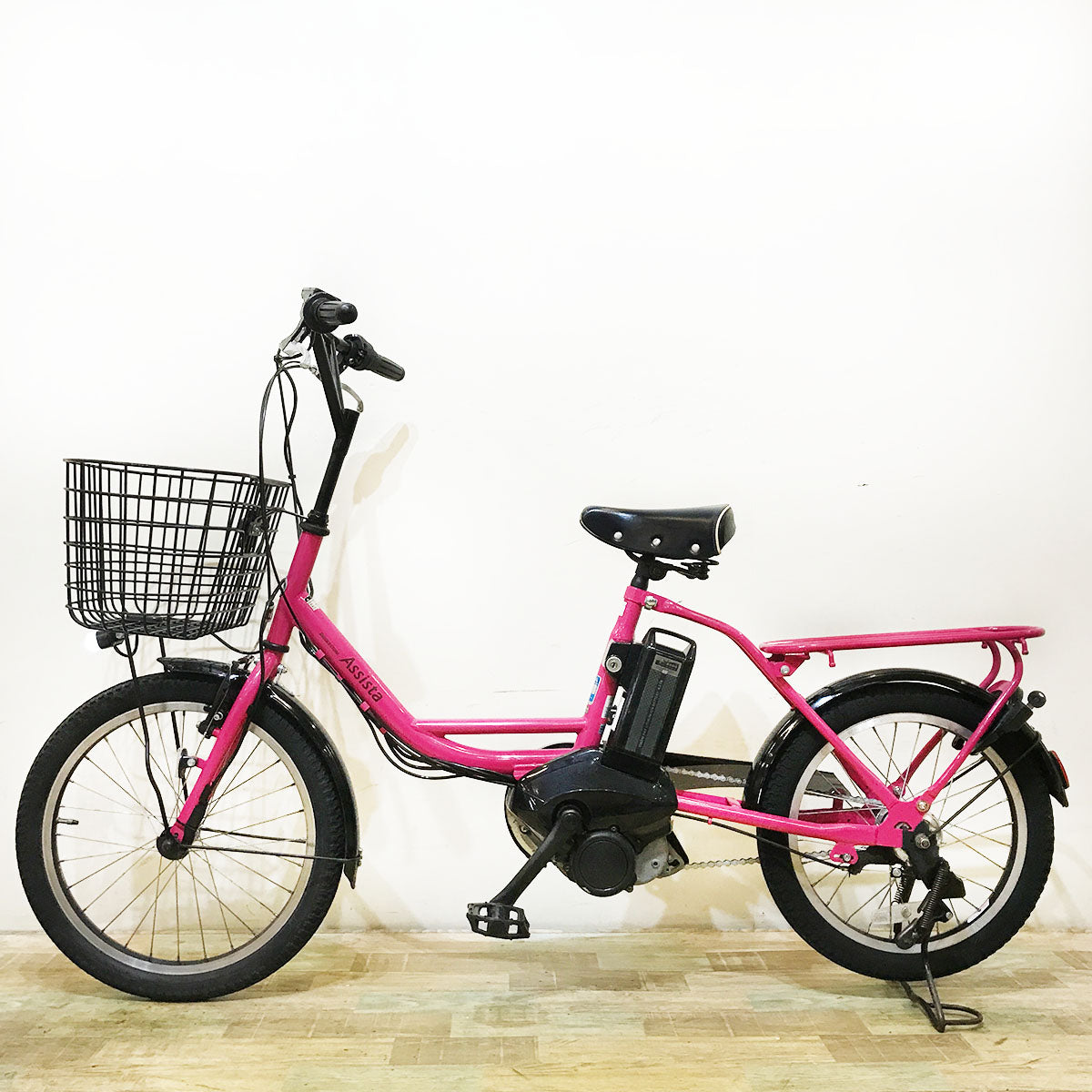 ブリヂストン アシスタ ファイン ミニ ピンク 前20×後18インチ KSR088 