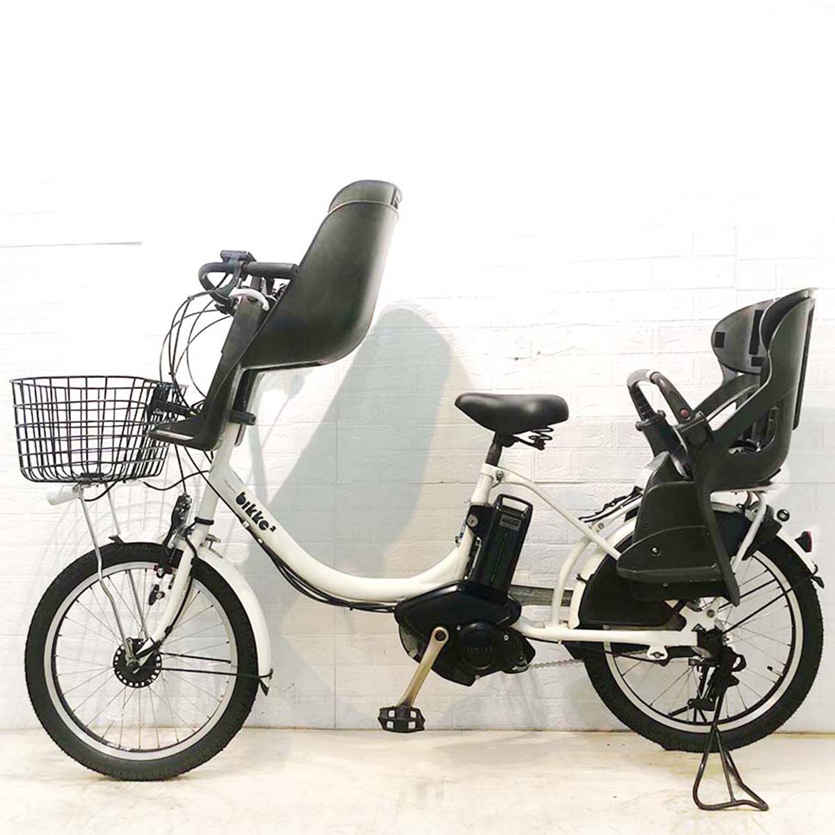 ブリヂストン bikke 2 e ビッケ ツー イー ホワイト 20インチ YD049  【中古車】