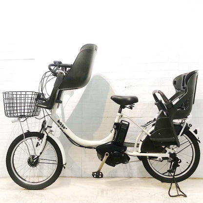 ブリヂストン bikke 2 e ビッケ ツー イー ホワイト 20インチ YD049  【中古車】