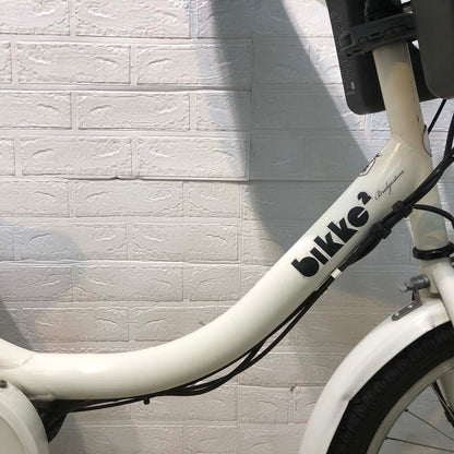 ブリヂストン bikke 2 e ビッケ ツー イー ホワイト 20インチ YD049  【中古車】