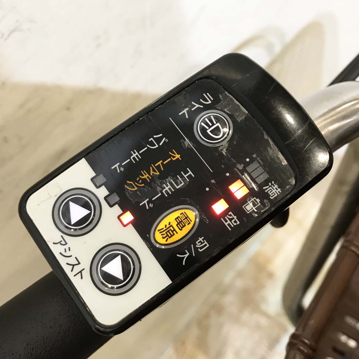 中古電動自転車 パナソニック ギュットミニ ホワイト 20インチ KH002