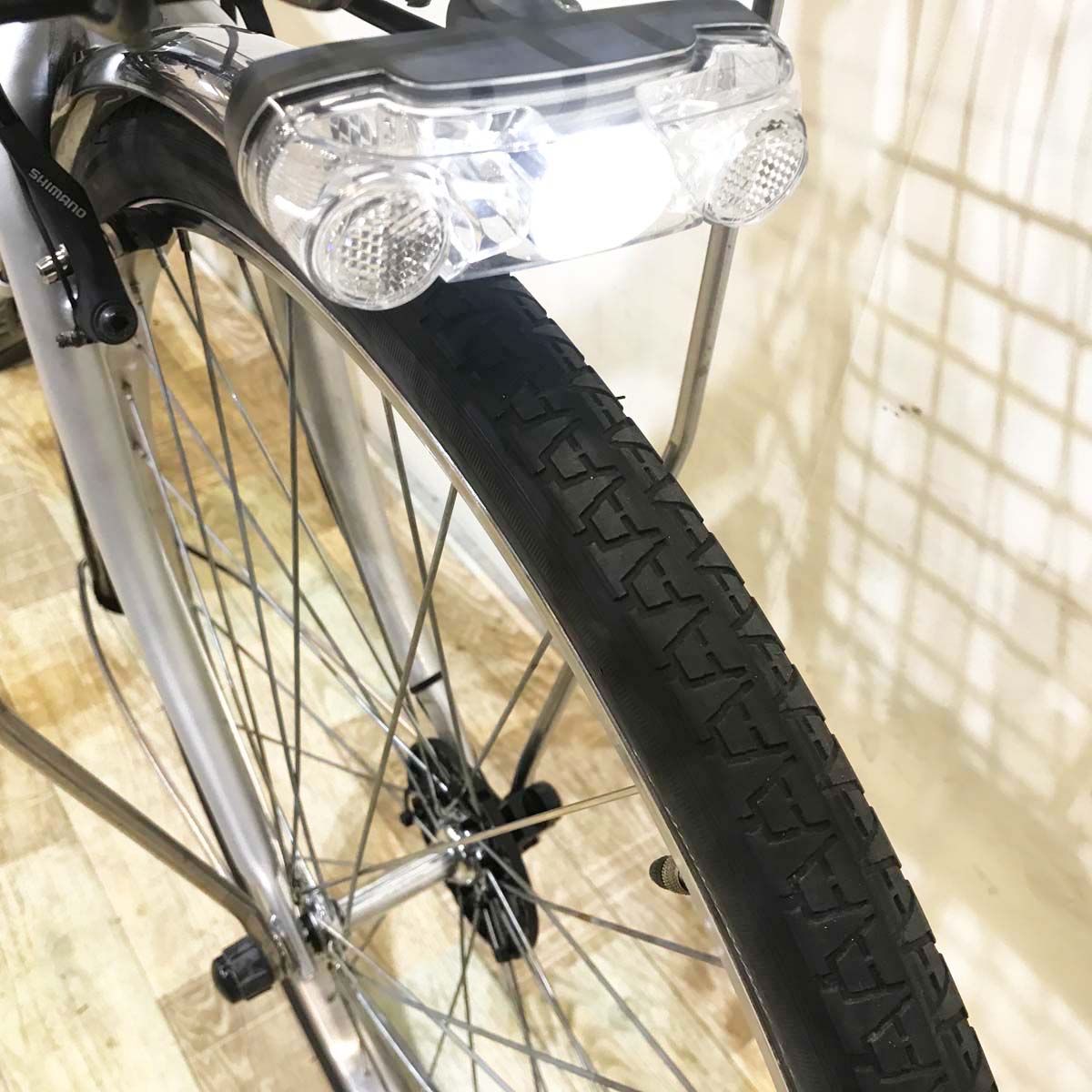 中古電動自転車 ヤマハ PAS GEAR U パス ギア ユー シルバー 26インチ KC008