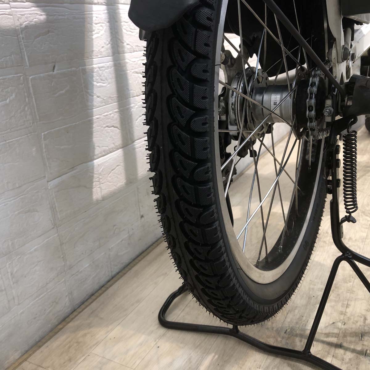 中古電動自転車 ブリヂストン bikke 2 e ビッケ ツー イー ホワイト 20インチ YD049  