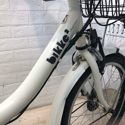 ブリヂストン bikke 2 e ビッケ ツー イー ホワイト 20インチ YD049  【中古車】