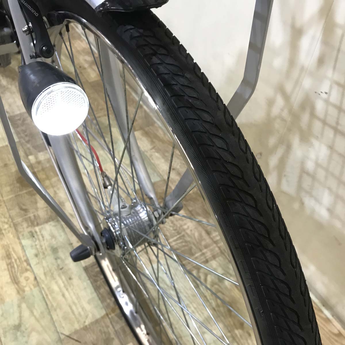 中古電動自転車 パナソニック パートナー DX シルバー 26インチ KC009