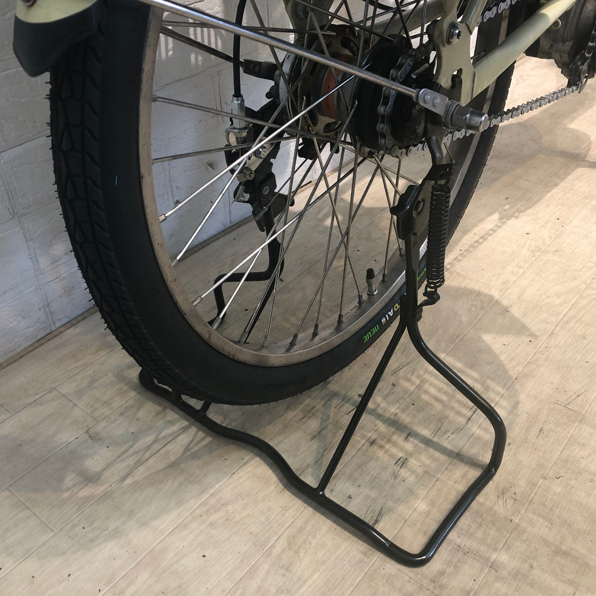 電動自転車 パナソニック ギュット ミニ クリームグリーン 20インチ YV123【中古車】