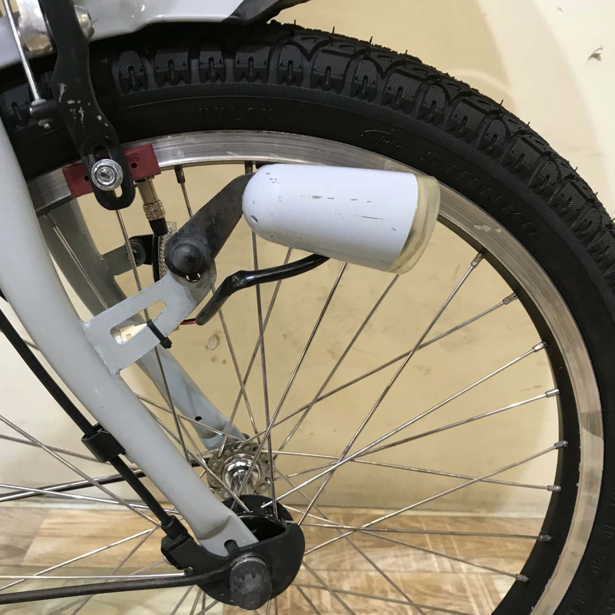 中古電動自転車 ブリヂストン ビッケポーラーe グレー 20インチ KH004