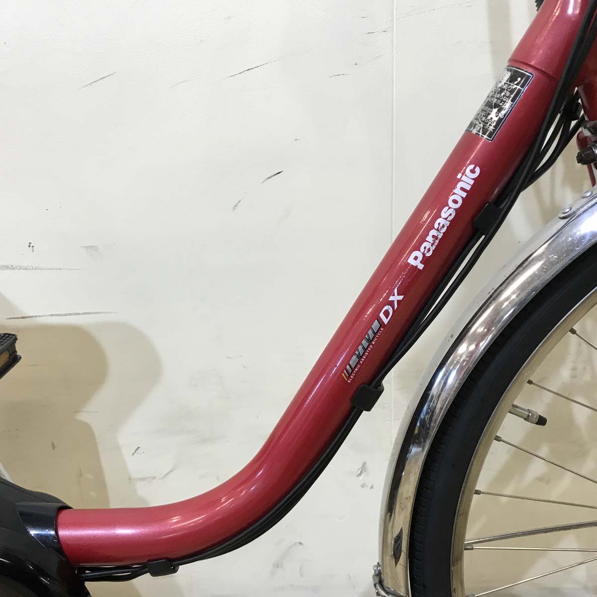 電動自転車 パナソニック ビビ DX レッド 26インチ KX062【中古車】