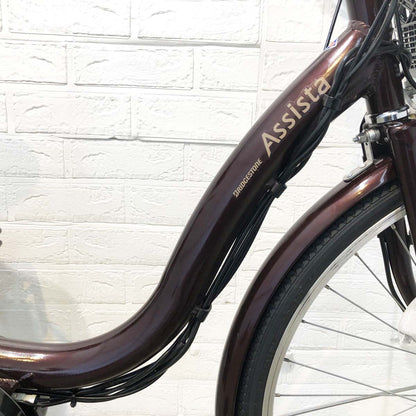ブリヂストン アシスタファインDX ブラウン 26インチ YI057 【中古車】