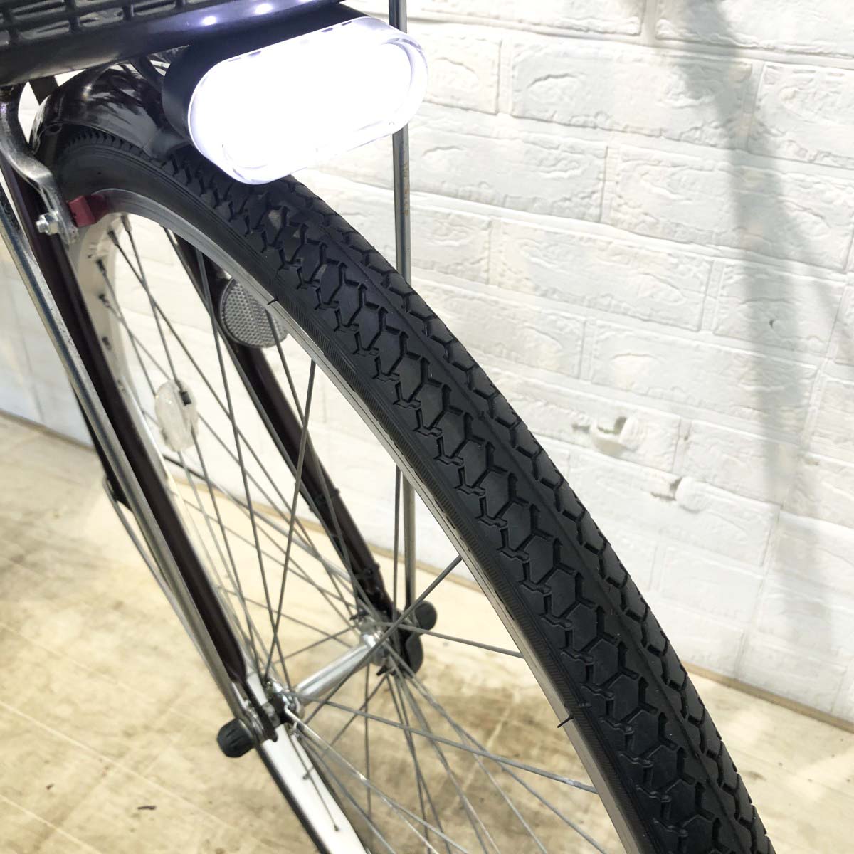 ブリヂストン アシスタファインDX ブラウン 26インチ YI057 【中古車】