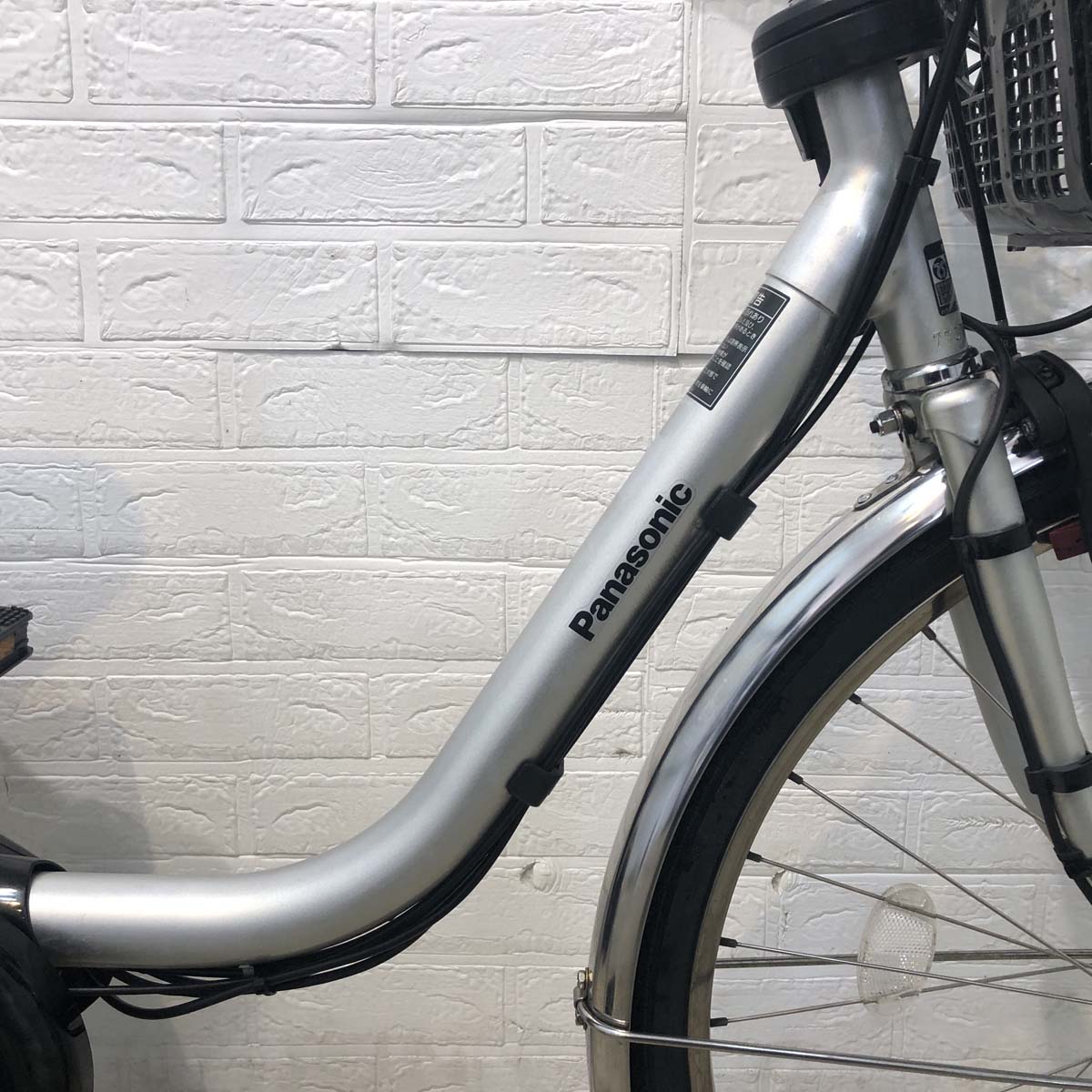 中古電動自転車 パナソニック ビビ DX シルバー 24インチ YD052
