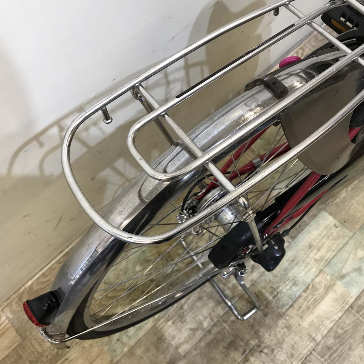 電動自転車 パナソニック ビビ DX レッド 26インチ KX062【中古車】