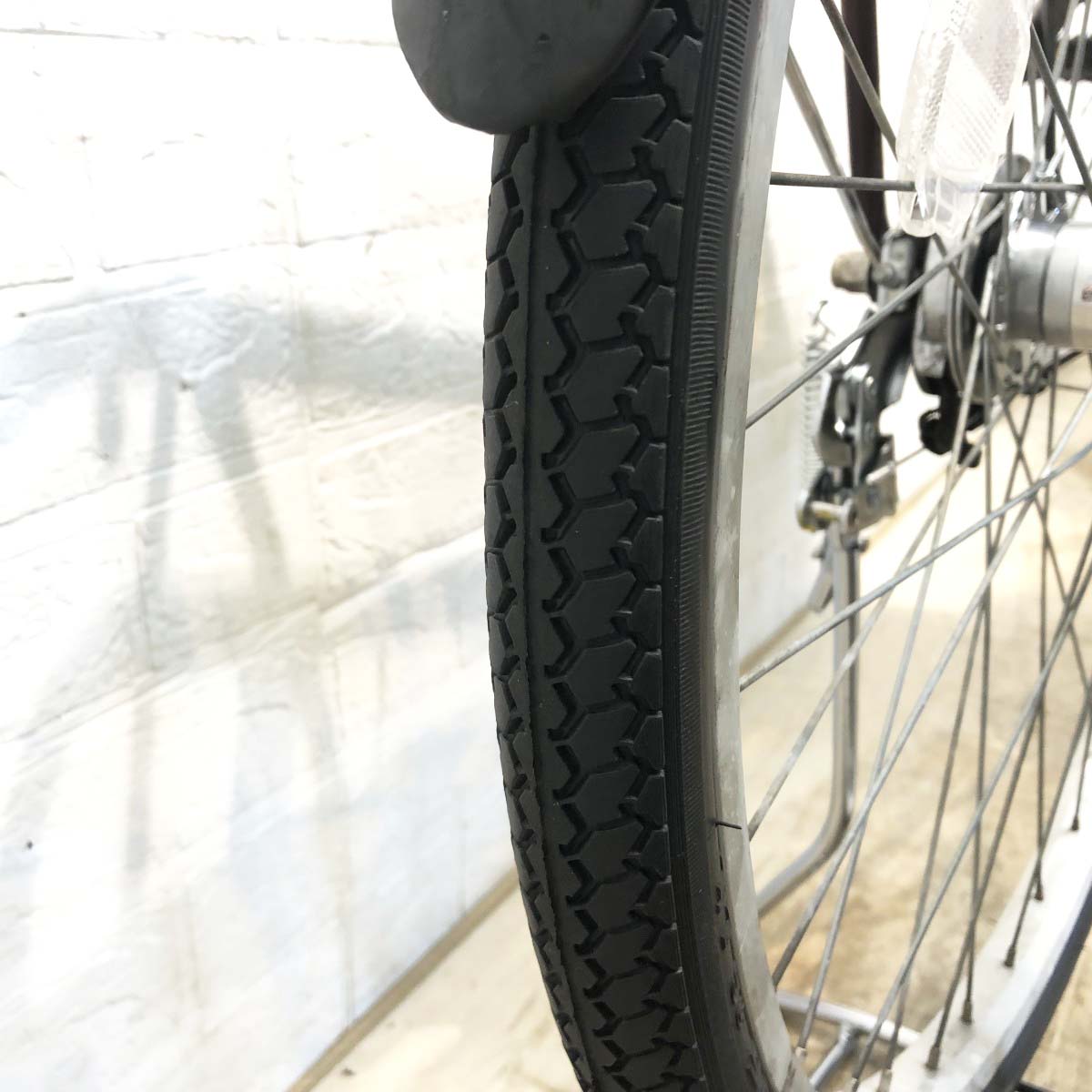 ブリヂストン アシスタファインDX ブラウン 26インチ YI057 【中古車】