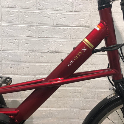 ヤマハ PAS CITY X パス シティ X レッド 20インチ YQ109 【中古車】