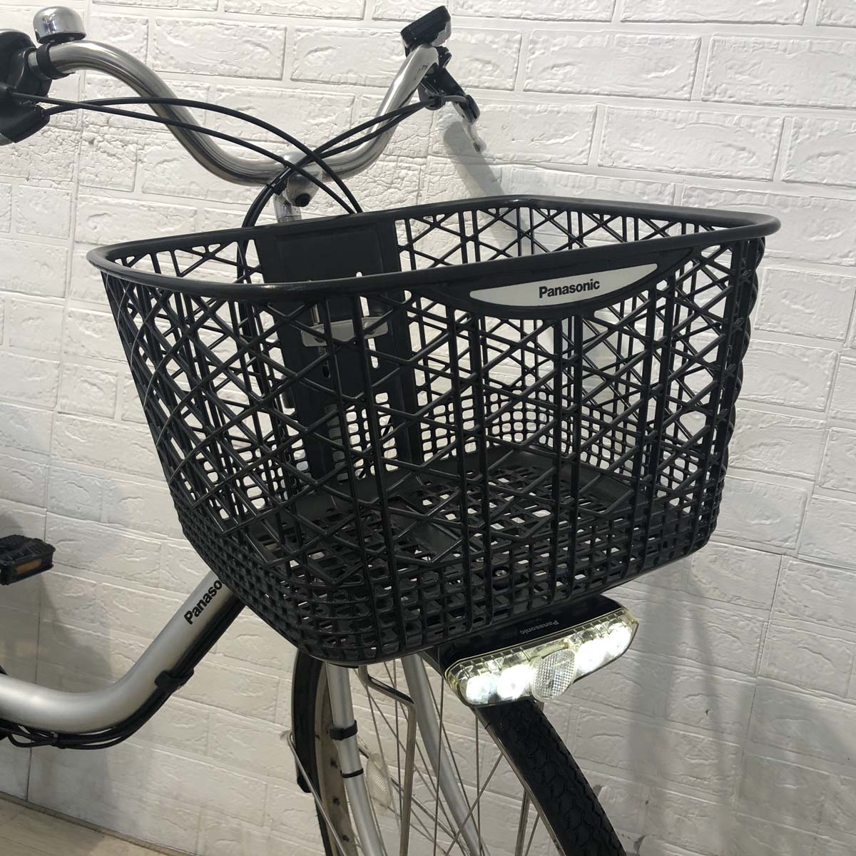 中古電動自転車 パナソニック ビビ DX シルバー 24インチ YD052