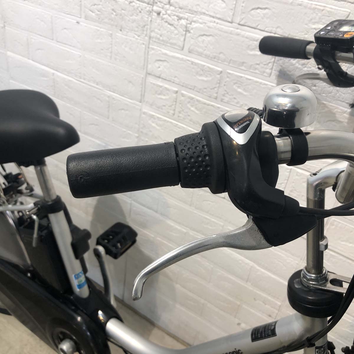 中古電動自転車 パナソニック ビビ DX シルバー 24インチ YD052