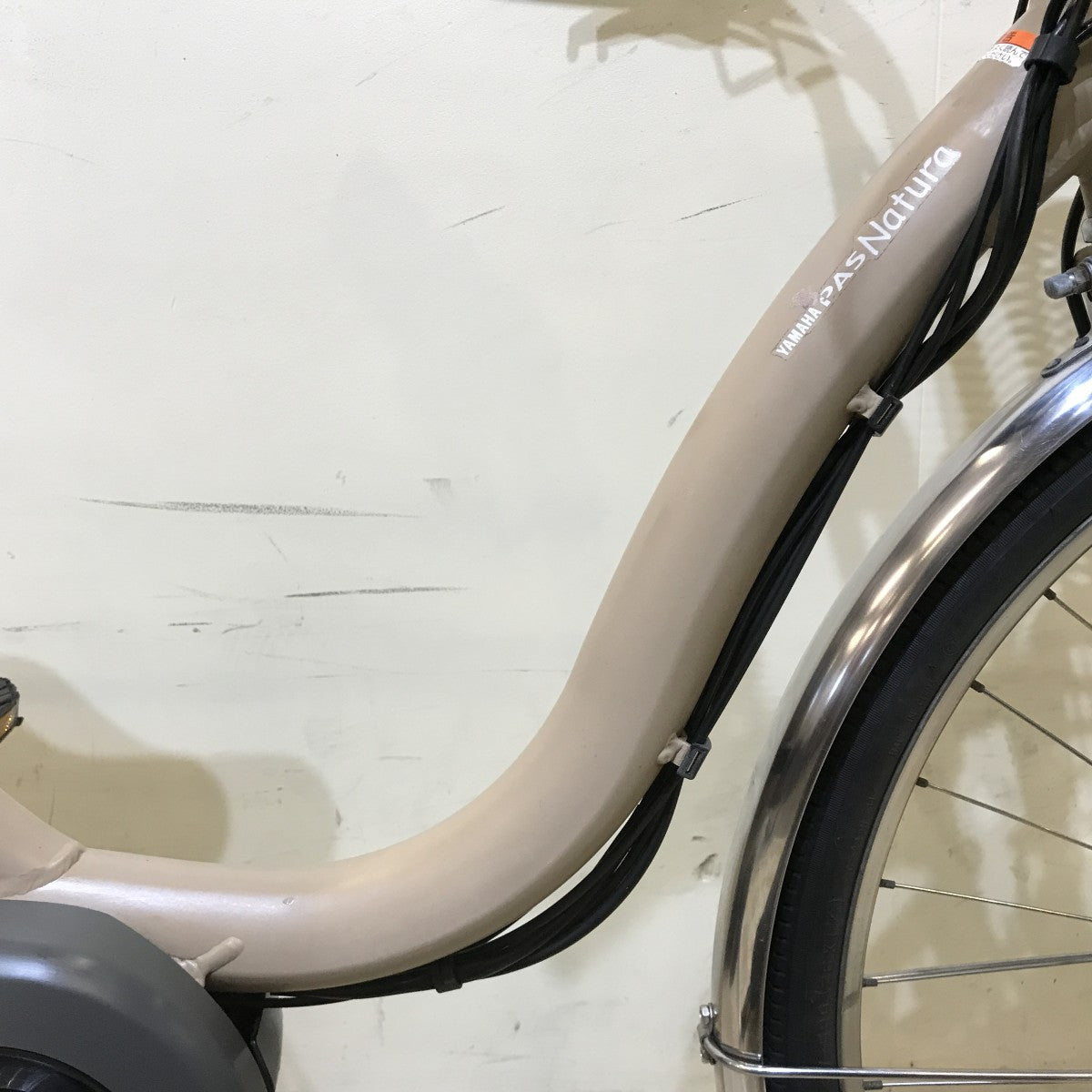 中古電動自転車 ヤマハ PAS ナチュラ ベージュ 26インチ KH005