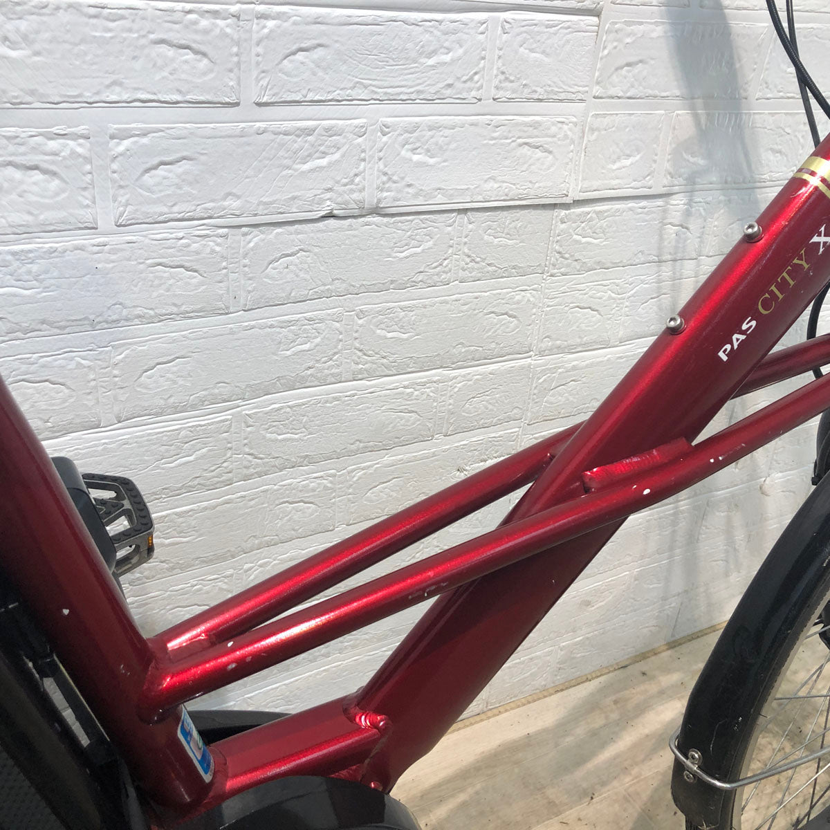 ヤマハ PAS CITY X パス シティ X レッド 20インチ YQ109 【中古車】