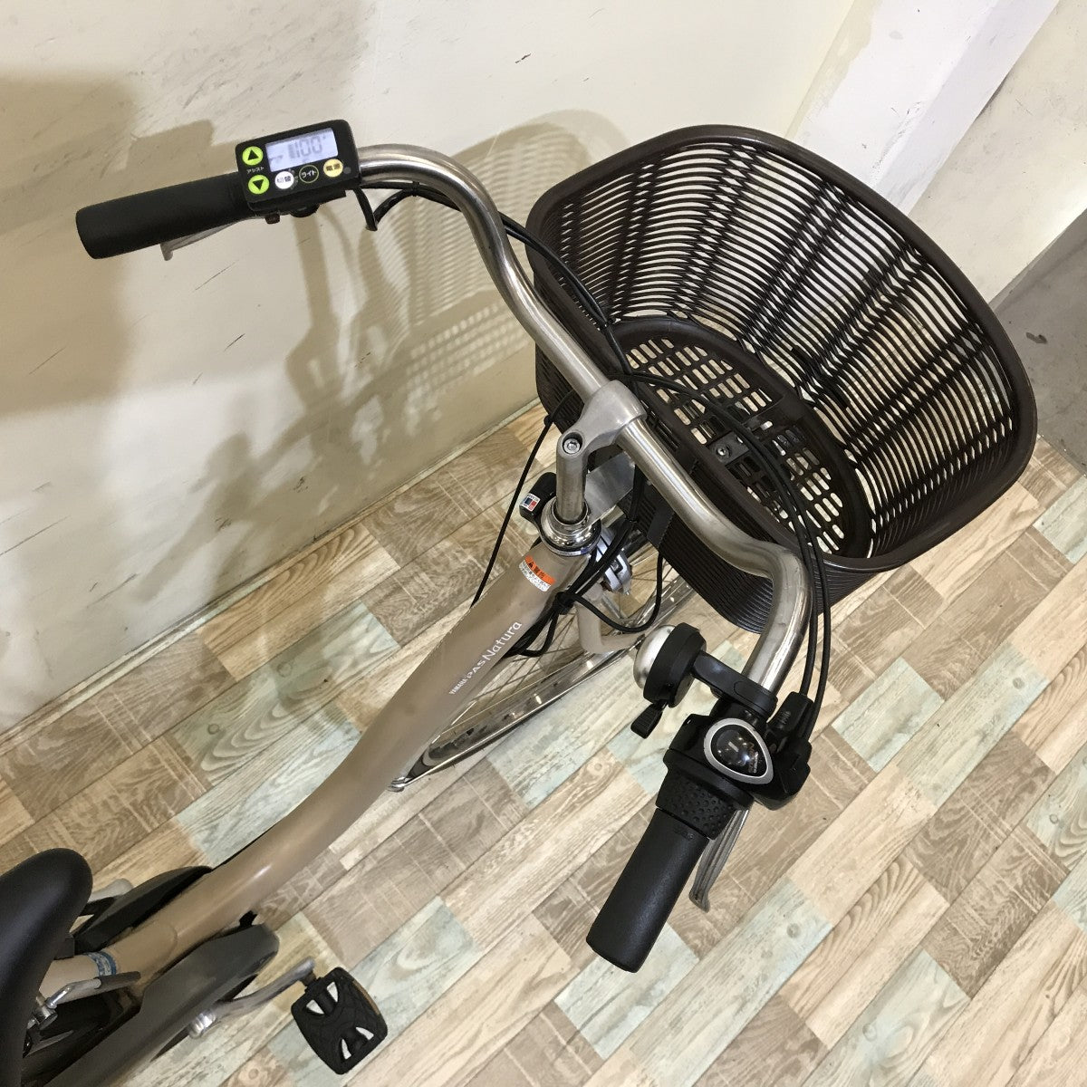 中古電動自転車 ヤマハ PAS ナチュラ ベージュ 26インチ KH005