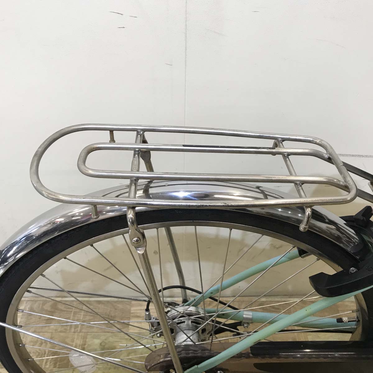 中古電動自転車  パナソニック ビビ DX ミントグリーン 26インチ KC011 