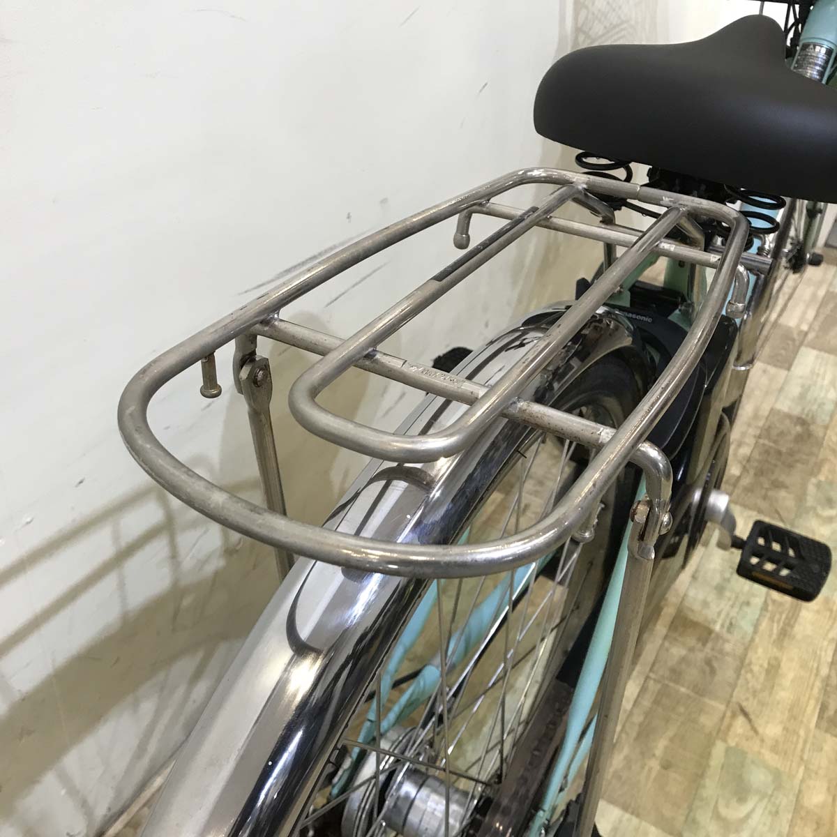 中古電動自転車  パナソニック ビビ DX ミントグリーン 26インチ KC011 