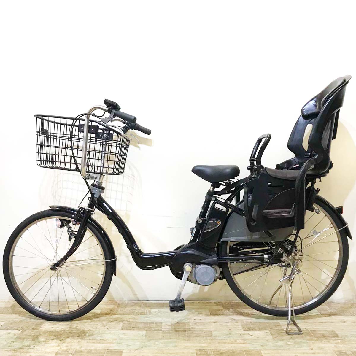 電動自転車 パナソニック ギュット DX ブラック 前22×後26インチ KX063【中古車】