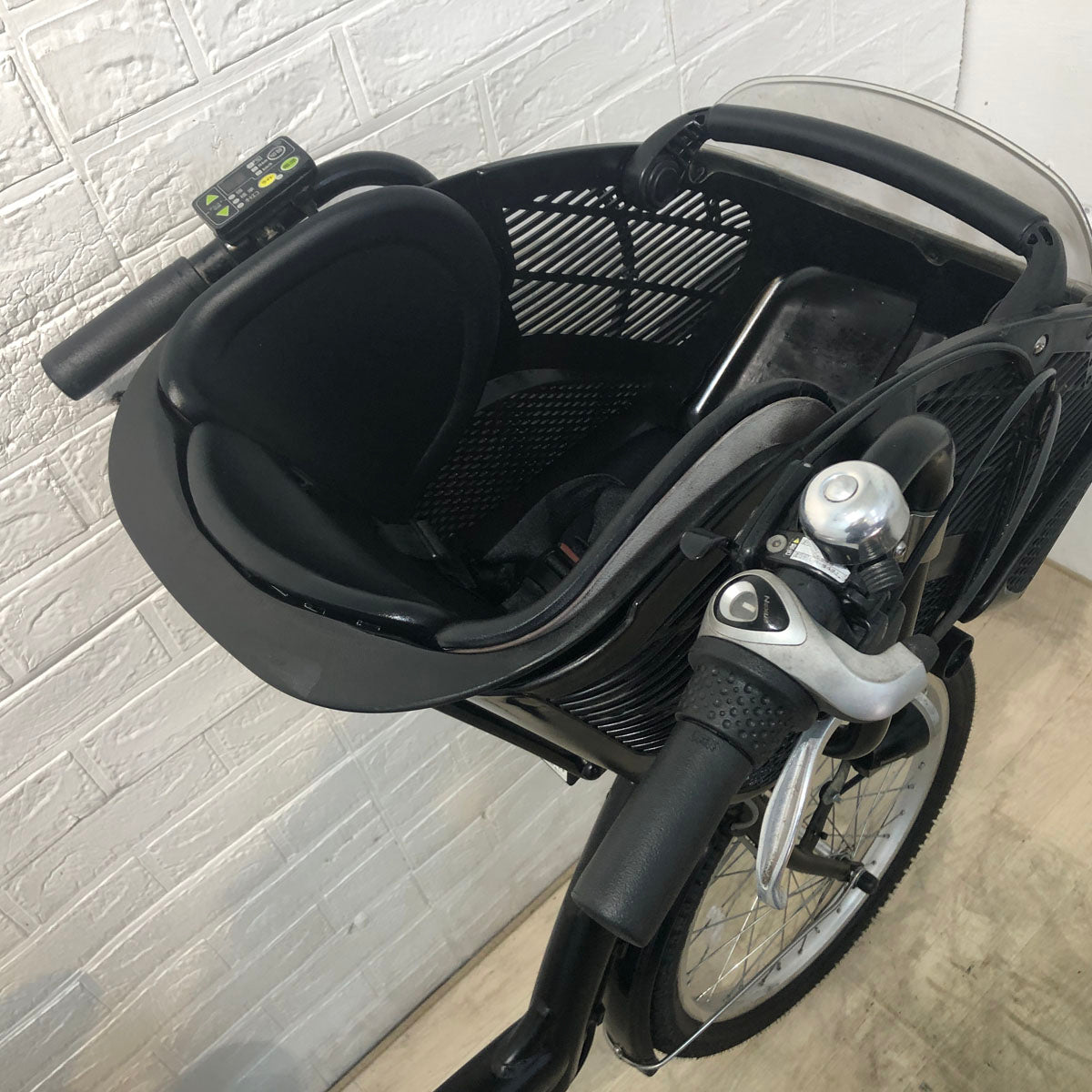 中古電動自転車 ブリヂストン アンジェリーノ プティット e ブラック 20インチ YD053