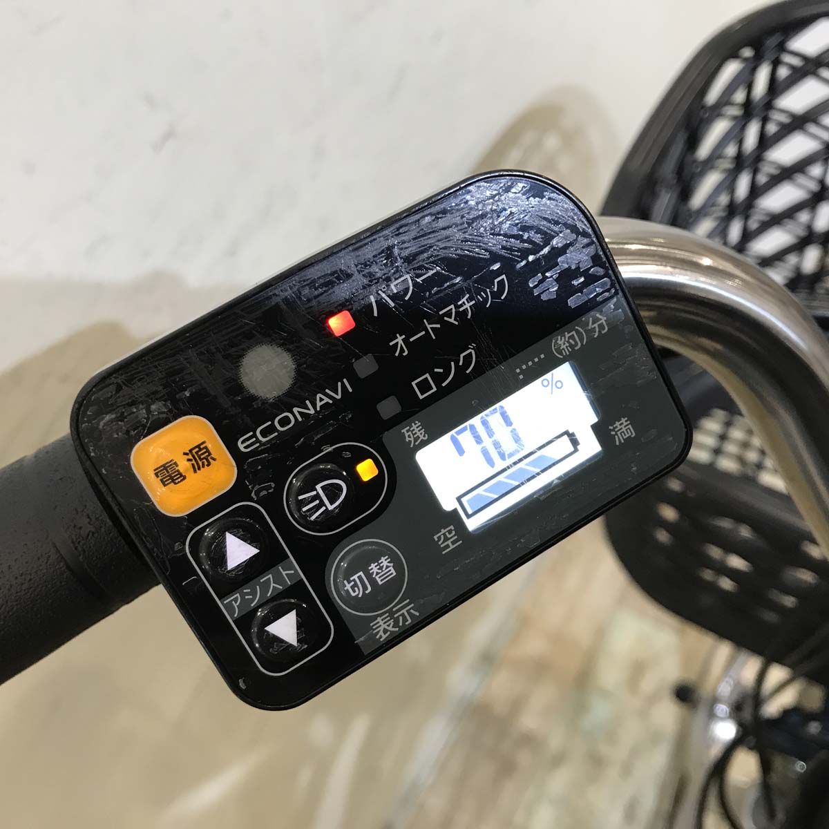 電動自転車 パナソニック ビビ DX シルバー 26インチ KX064【中古車】