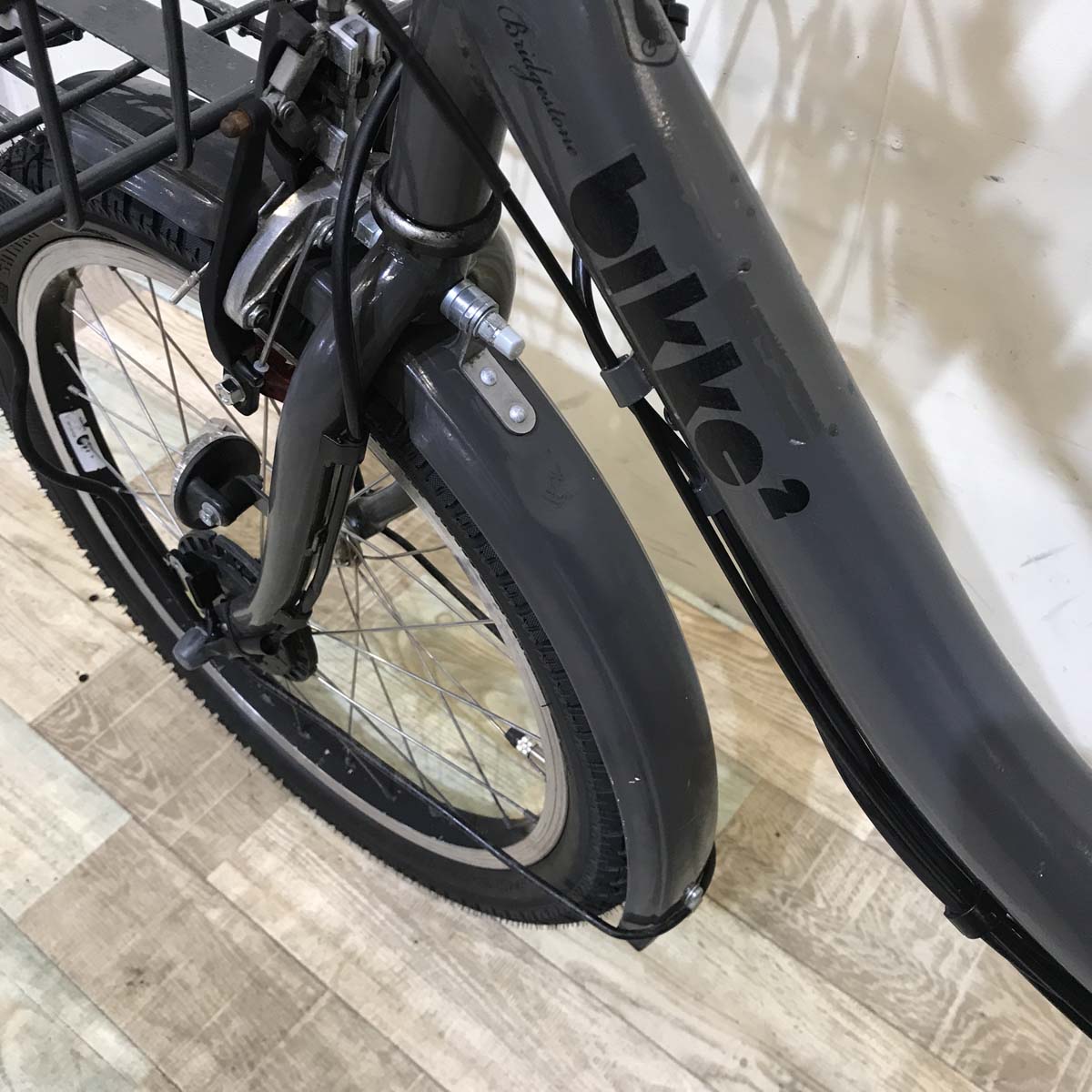 ブリヂストン bikke 2 e ビッケ ツー イー グレー 20インチ KT021 【中古車】