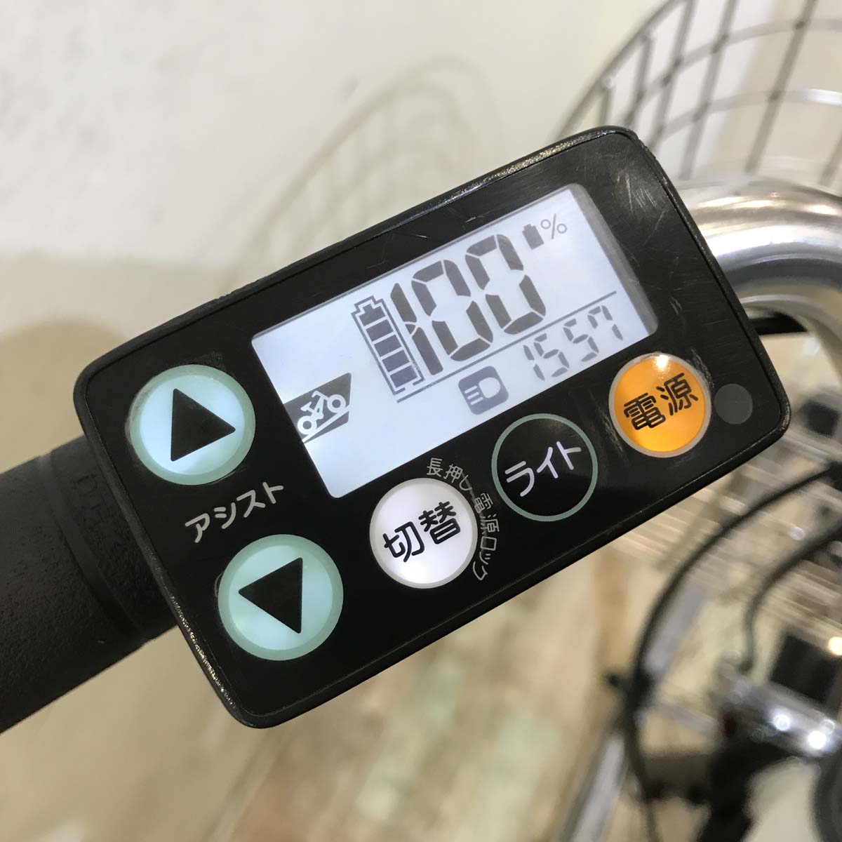 中古電動自転車  ヤマハ PAS Cheer パス チア ホワイト 26インチ KC013