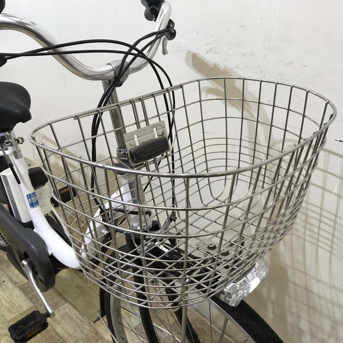 中古電動自転車  ヤマハ PAS Cheer パス チア ホワイト 26インチ KC013