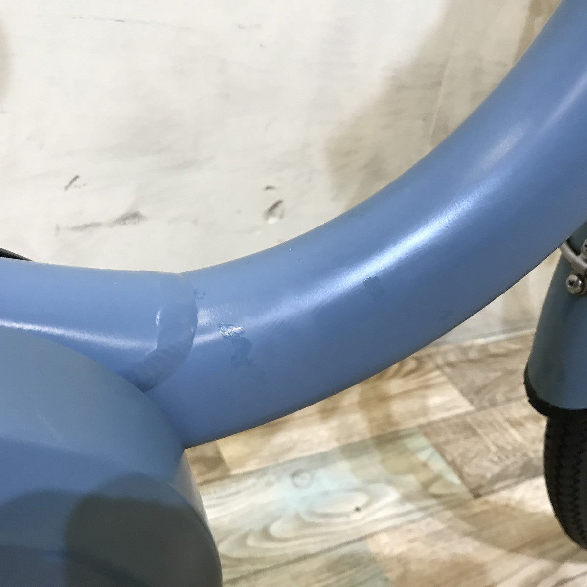 中古電動自転車 ヤマハ PAS ウィズ ブルー 26インチ KH007