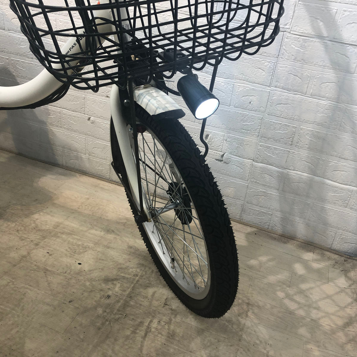 中古電動自転車 ヤマハ PAS Babby パス バビー ホワイト 20インチ YD056