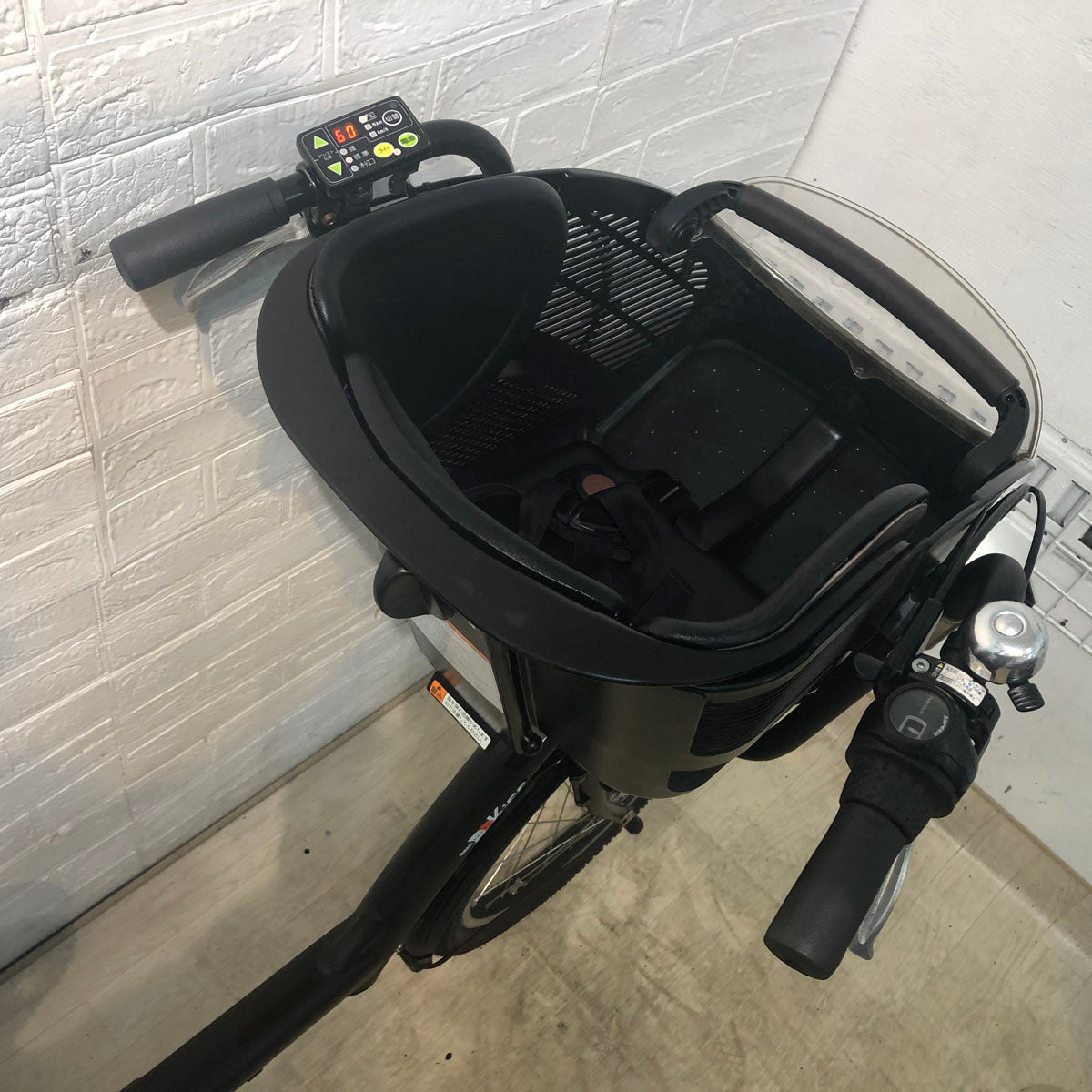 中古電動自転車 ヤマハ PAS Kiss mini パス キッス ミニ ブラウン 20インチ YD057